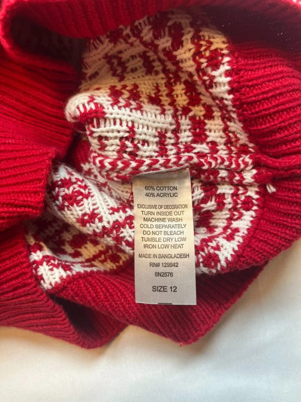 NWT Stitch & Stone Boys Size 12 Holiday Reindeer Fair Isle Sweater & Corduroy